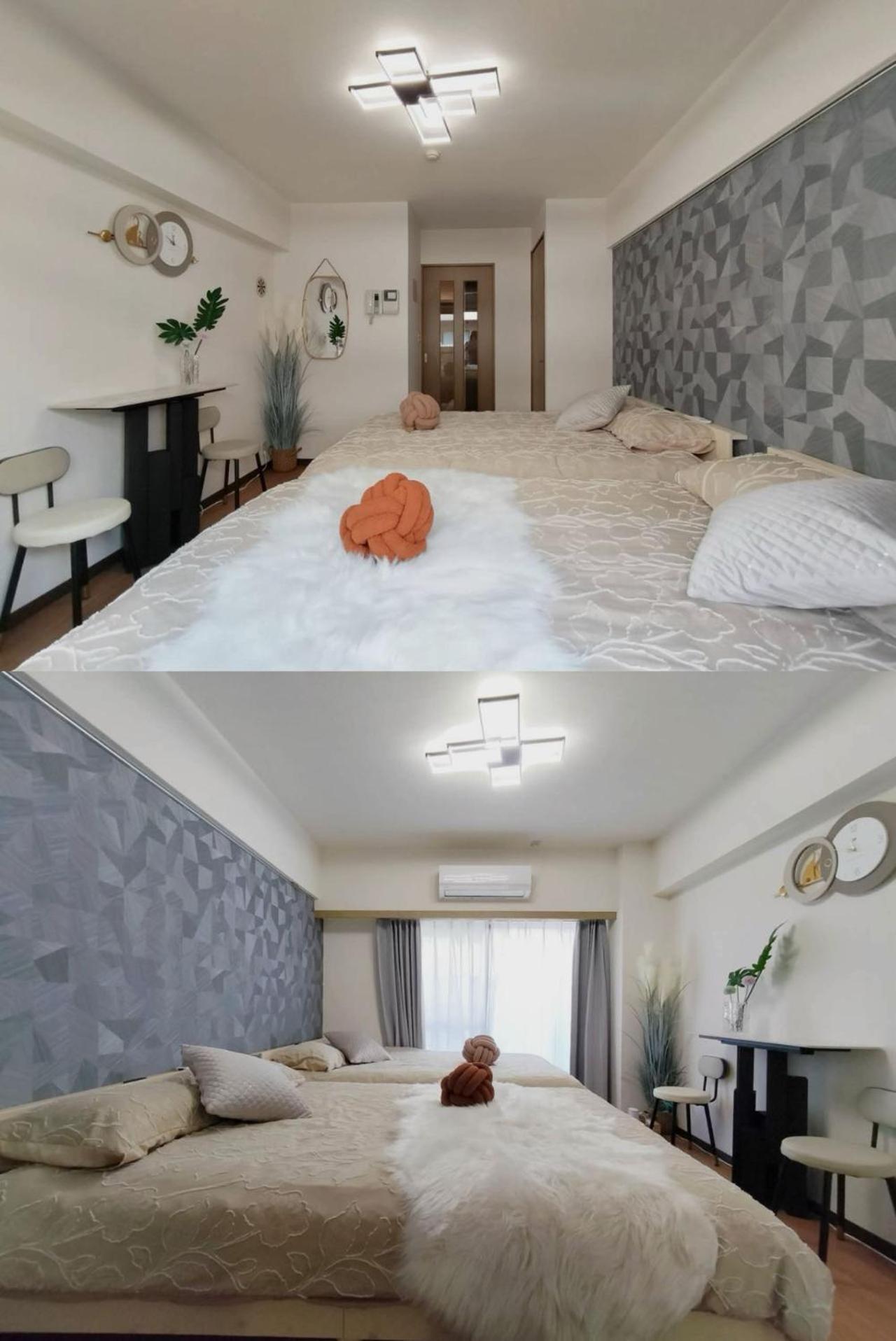 Apartemen K Shinjuku Area-max 4p-新宿中心地域-步行可到新宿大久保歌舞伎町-可住4人 *